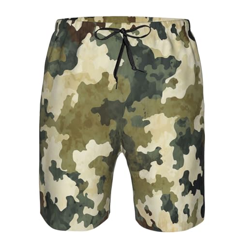 Mens Swim Trunks Quick Dry Board Shorts Beach Shorts with Mesh Lining4