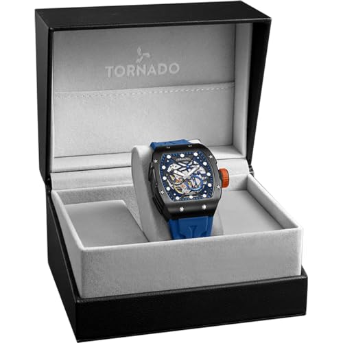 Image of Tornado XENITH Automatic Men's MIYOTA 82S7 Movement Watch, Automatic Display and High Quality Flexible And Durable Silicone Strap - T24302