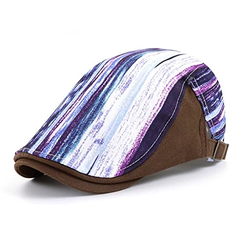 Casquette plate homme été beret femme graffiti protection solaire