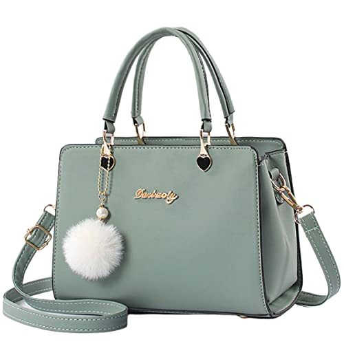 [SHARE ITEMS] ���f�B�[�X �n���h�o�b�O �΂߂����o�b�O ���|�� ���i�g�� 2way ��v ��l���� �J�o�� PU���U�[ (�O���[��)