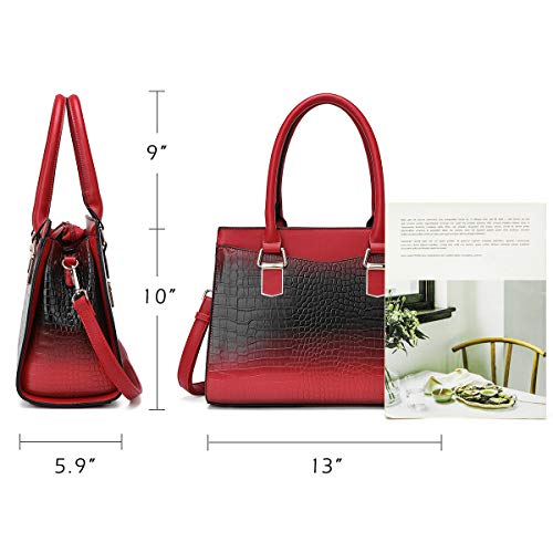 Ljoseind Women’s Handbags Designer Satchel Purse Structured Shoulder Bags Work Top Handle Bags Totes #TOP2