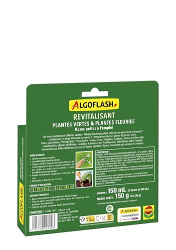 Monodose Algoflash plantes vertes et fleuries 5x30ml soin bio - 3