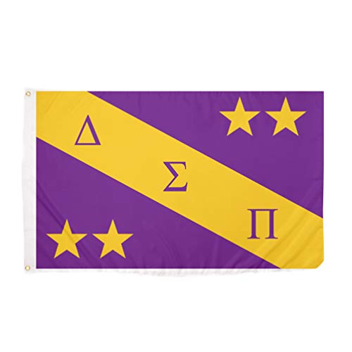 Desert Cactus Delta Sigma Pi Chapter Main Fraternity Flag Greek Letter Banner Large 3 feet x 5 feet Sign Decor