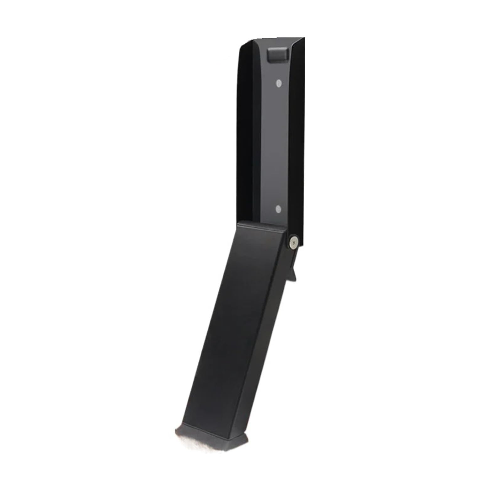 Butoir de porte en métal noir mat robuste anti-collision pour maison