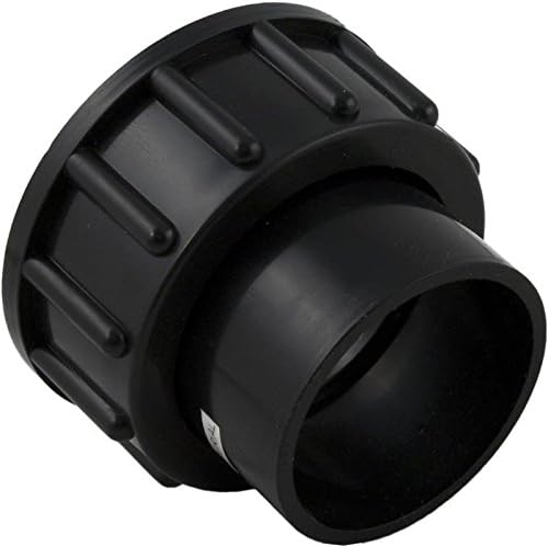 Waterco WC122243B 1.5" Thermoplastic Series Pool Filter Half Union with O-Ring