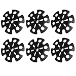 6 placas de nieve para bastones de senderismo univ...: Estabilidad óptima en la nieve: los platos universales de nieve evitan que tus bastones de trekking se hundan en la nieve suave o en terrenos fangosos, lo que te permite disfrutar de más agarre y estabilidad en caminatas invernales o excursiones de t...