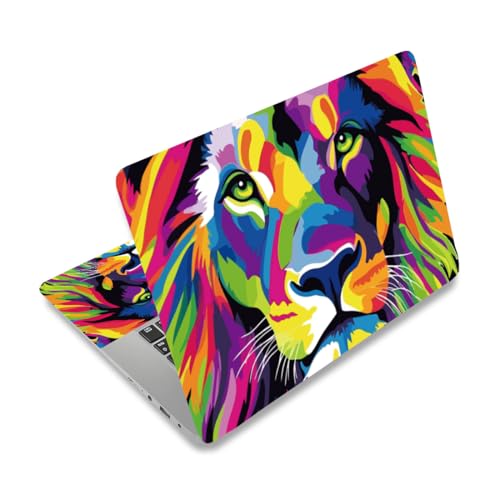 Design squisito: i nostri adesivi per computer sono progettati con un motivo di leone colorato, questo può essere un ottimo modo per soddisfare le tue esigenze di decorazione personale del computer e possono anche essere usati come regalo premuroso per la tua famiglia e gli amici