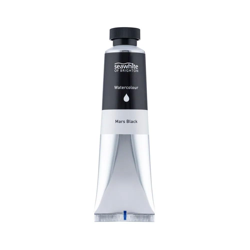 Seawhite 60ml Tube Watercolour Paint - Mars Black
