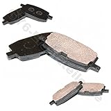 FÜR VIELE CHINA ROLLER 1 SATZ BREMSBELÄGE/BREMSKLÖTZE vorn z.B. für YIYING QINGQI KYMCO LEIKE JMSTAR MKS BAOTIAN PEUGEOT FLEX TECH ERING ADLY GY6 CHINA ROLLER 50ccm