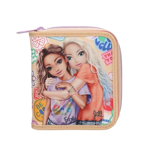 Portefeuille TOPModel fille beige idéal pour ranger l'argent de poche