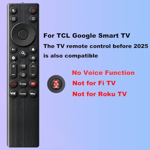 Universal TV Remote Replacement for TCL -Google -TV - 2