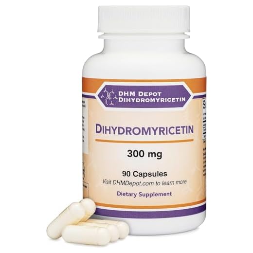 Dihydromyricetin (DHM) (Hovenia Dulcis Extract) Liver Support Supplement (Naturally Obtained from The Oriental Raisin Tree) 90 Capsules 300mg