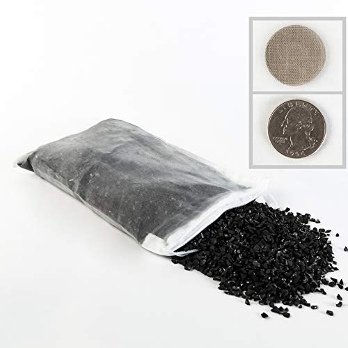 Aquarium Filter Media Bag Nylon Fine Mesh Bag Net Bag Zipper - Funlaive #TOP3