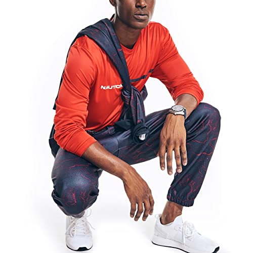 Nautica Men's Competition Sustainably Crafted Printed Jogger2
