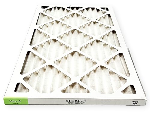 Filtros de aire contra partículas microscópicas Proairtek 14x24x1, aire limpio MERV 8 4