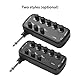 Kopfhörer -Bassverstärker mit 3 Lautsprechersimulationen Plug & Play für Elektro -Bass -Musikinstrumentengitarren -Amp -Mini -Verstärker Tragbar 3 in Modulationstönen und (Bass)
