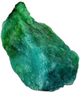 GEMHUB Natural Raw Emerald Green Gemstones for Jewelry Making 10-1000 Carat Crystals and Healing Stones | Rough Emerald Gem Stones