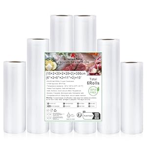 KitchenBoss G152028 Vakuumierrollen 6er Set