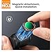 K&F Concept Magnetic Wide Angle Lens & Effect & ND & CPL Filter Set Compatible with DJI Osmo Pocket 3, 4 Pack Wide-Angle Lens CPL Black Diffusion 1/4 ND2-32 Filters, HD Optical Glass/Multi-Coated