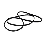 BEMONOC Pack of 2pcs GT2 Driver Belt 900-2GT-6 Timing Belt in Closed Loop Rubber L=900mm W=6mm 450 Teeth