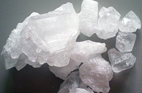Piedra de alumbre de potasio en polvo, en bolsita de 150 g, para acabar con los olores de sudor