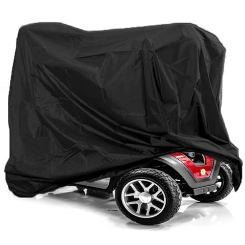 Housse imperméable pour scooter de mobilité, housse pour fauteuil roulant, Housse de pluie pour scooter électrique Protection contre la poussière la pluie la neige le soleil et les UV (170*61*117cm)