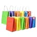 LAMJAMANER 24Pcs Small Gift Bags, 5.5x3.15x7.87 Paper Gift Bag with Handles, Party Favor Bag-s Bulk for Birthday, Wedding, Businesses, Party Supplies and Gifts, Valentines Day Bag