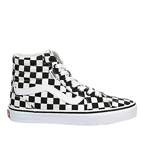Vans Unisex Filmore High Top Sneaker - Multi Checkeredboard - Black/White 7.5 #TOP1