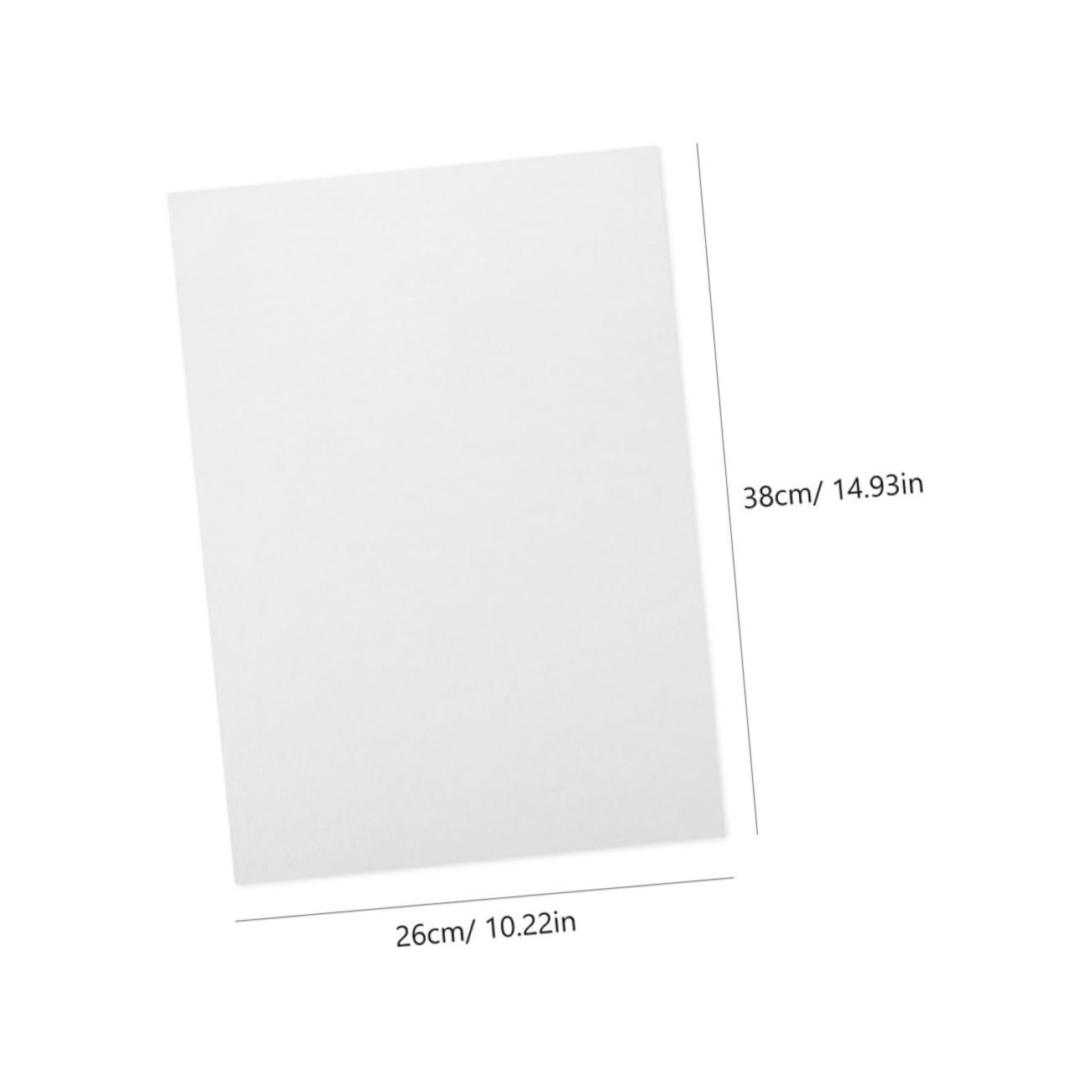 Aquarellpapier für Studenten 100 Blatt Dickes Weißes Malerpapier | Glatte Oberfläche, Robustes Papier für Aquarellzeichnungen, Geeignet für Vielseitige Maltechniken