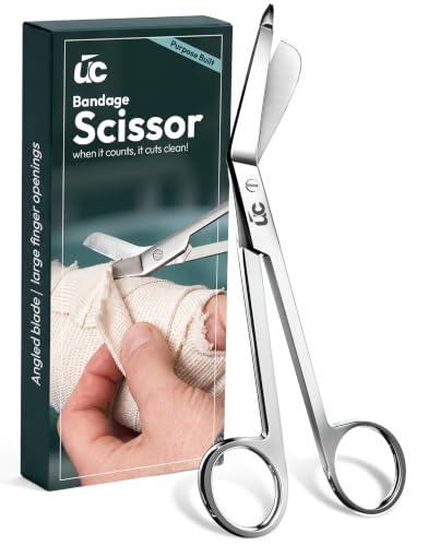 Utopia Care Bandage Scissors, 5.5 Inch Stainless Steel Medical Scissor