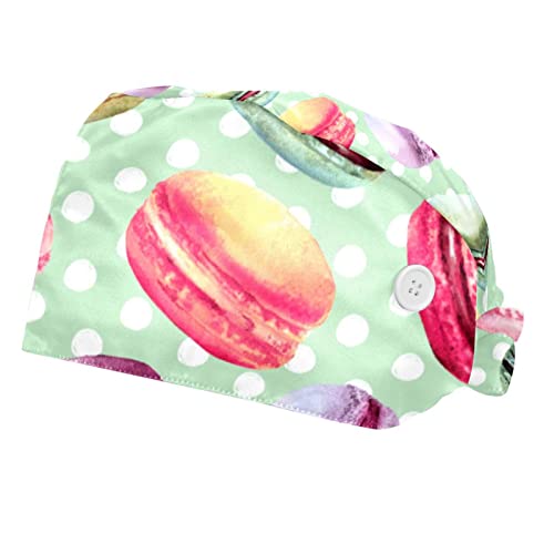 Chapeaux de Travail gâteau anti-chute de cheveux couvre-chef pro
