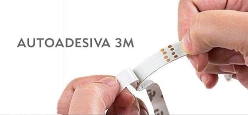 Fio Fita LED Luz Amarela 120 Lâmpadas LED 2m À Pilha