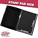 Large Premium Black Ink Stamp Pad - 5
