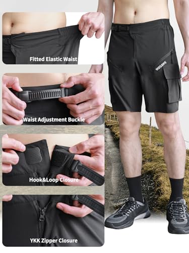 Shorts ciclismo hombre negro XL secado rápido miniatura 4
