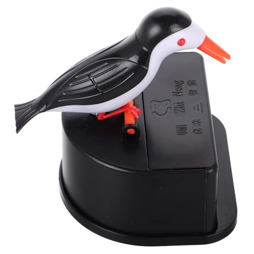HOLIDYOYO Woodpecker Toothpick Holder Automatic Bird Toothpick Dispenser Bird Shape Toothpick Case Push-type Cute Funny Toothpick Box Containers for Kitchen Home