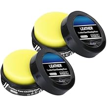 2Pcs Leader Cleaning and Care Cream & Cleaning Paste for Leather Care, Automotive Interior Leather Cleaning Cream, Leather Repair Kit Car Interior, Car Leather Conditioner Oil Paste