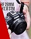Canon RF Objektiv 28mm F2.8 STM – Weitwinkel-Festbrennweite für Vollformat, kompakt für Landschaft, Reisen & Street | Kompatibel mit EOS R System