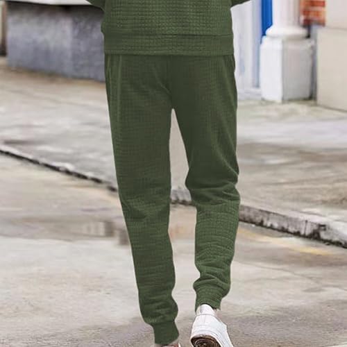 WENKOMG1 Mens Casual Sweatpants, Elastic Bottom Drawstring Workout Lounge Sweatpant Joggers, S-3XL2