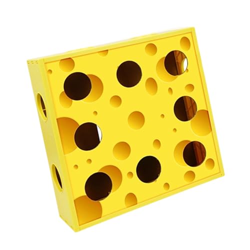 Automatic Rotating Activity Box Interactive Game Design Chew Proof for Curious Kittens Interactive Cats Puzzle Toy