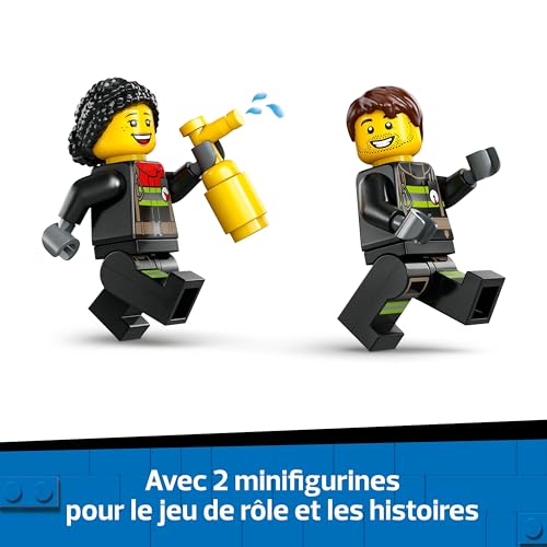 Lego City Camion De Pompier Avec Echelle 60463 Lego La Boite - vue 9