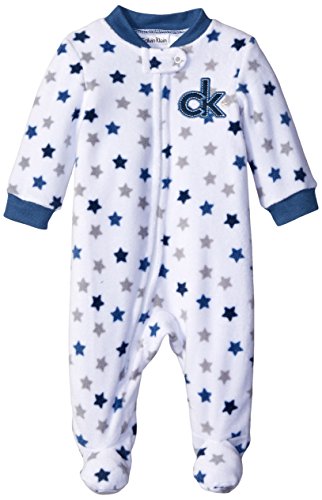 Calvin Klein Baby-Boys Microfleece Sleeper