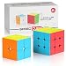 Vdealen Speed Cube Set, Includes 2x2 3x3 Stickerless Magic Cube Puzzle