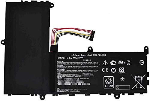 Bestome Batería de repuesto 0B200 0124000 C21N1414 compatible con Asus EeeBook X205T X205TA X205TA BING FD015B de 11,6 pulgadas