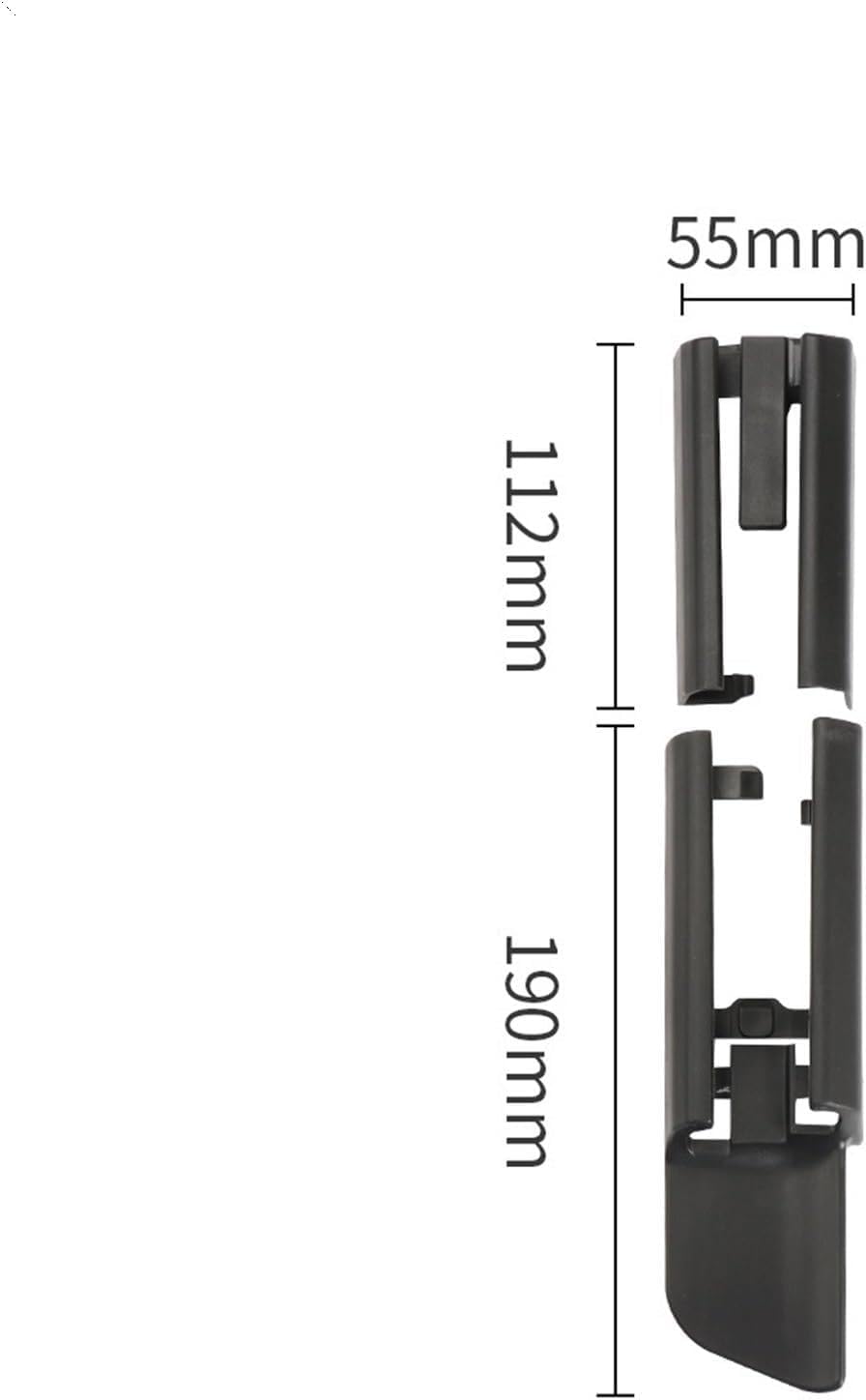 Interior Car Fit for Seat Sliding Track Rail Cover Replacement Fit for BMW 5 6 7 Series G11 G12 G30 G31G32 G38 F90 2016-2020(Rear Left)