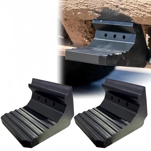 Upgraded Snap-On Side Steps for Chevy Colorado, for GMC Colorado, Compatible with 2nd & 3rd Gen ZR2, Heavy-Duty Off-Road Side Steps, 2PC