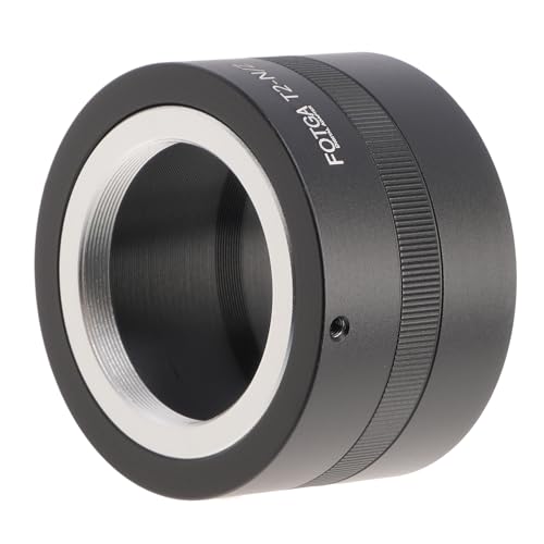 FOTGA T2-N/Z Anillo adaptador de objetivo para T2 T Mount adaptador convertidor a cámara Z-Mount compatible con Nikon Z5 Z6 Z7 Z30 Z50 Z6II Z7II Z8 Z9 Zf Zfc Full Frame cámara sin espejo - imagen 2