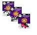 Pumpkin Decorating Craft Kits - Plastic Push In (Pack of 3) - Decorates a Total of 3 Pumpkins (20 Pc Total) No Carving