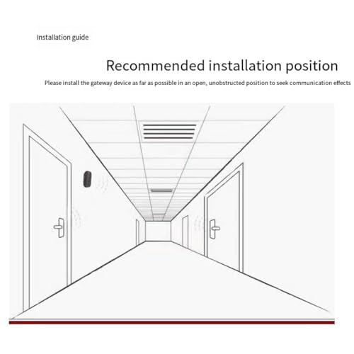 Heeucnon G3POE Lock Smart Gateway Password Lock Man APP Good House Manager Gateway Bluetooth Lock WiFi