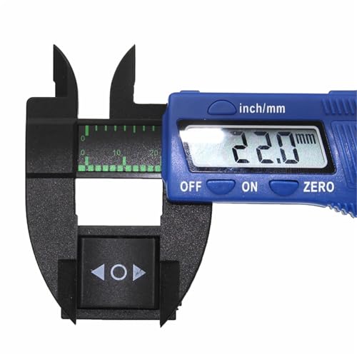 Interruptor basculante KCD4 de 6 pines 16A 250V CA con 3 posiciones ON-OFF-ON de 30x19 mm 5