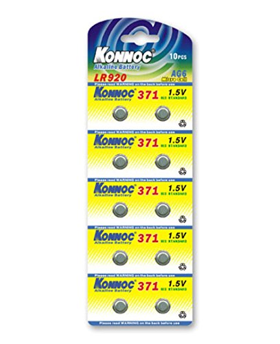 KONNOCibt-klr69 – Alkaline Button Batteries LR69 LR920 371 AG6 (Set 10 pcs)